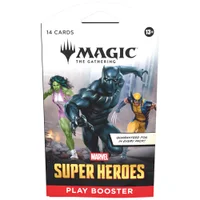 Magic: The Gathering Marvel Super Heroes Play Booster (1 Pack of 14 Cards) - undefined undefined