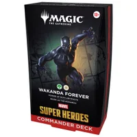 Magic: The Gathering Marvel Super Heroes Commander Deck - Wakanda Forever - undefined undefined