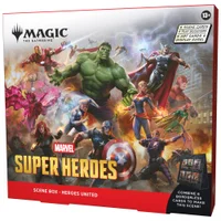 Magic: The Gathering Marvel Super Heroes Scene Box - Heroes United