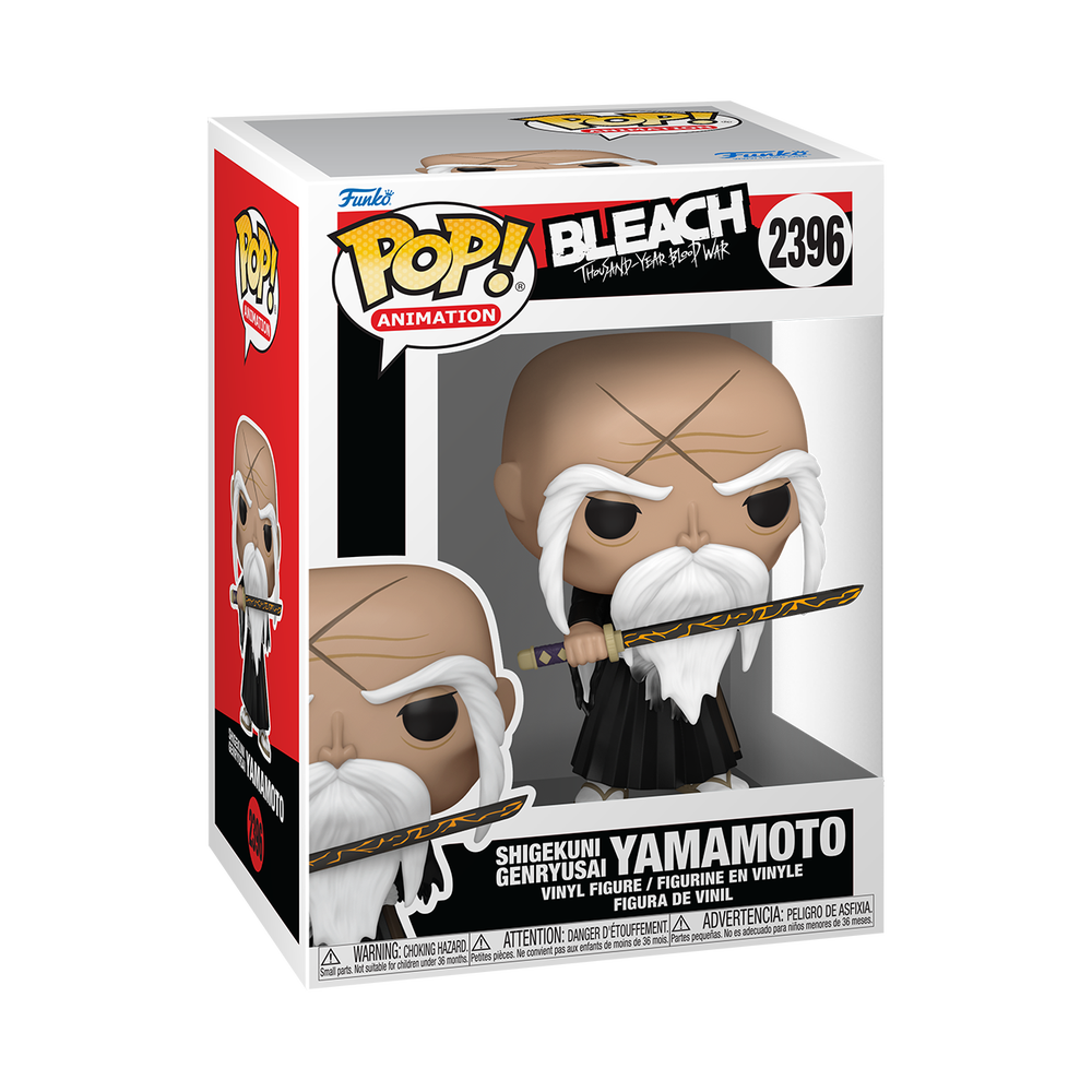 Bleach Thousand Year Blood War Funko POP! Genryusai Shigekuni Yamamoto Vinyl Figure Image 1