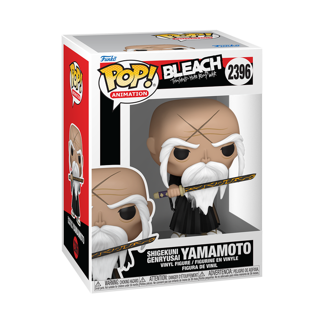 Bleach Thousand Year Blood War Funko POP! Genryusai Shigekuni Yamamoto Vinyl Figure
