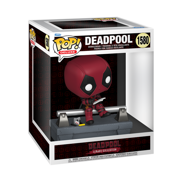 Deadpool Funko POP! Deadpool on Bridge Deluxe Vinyl Figure