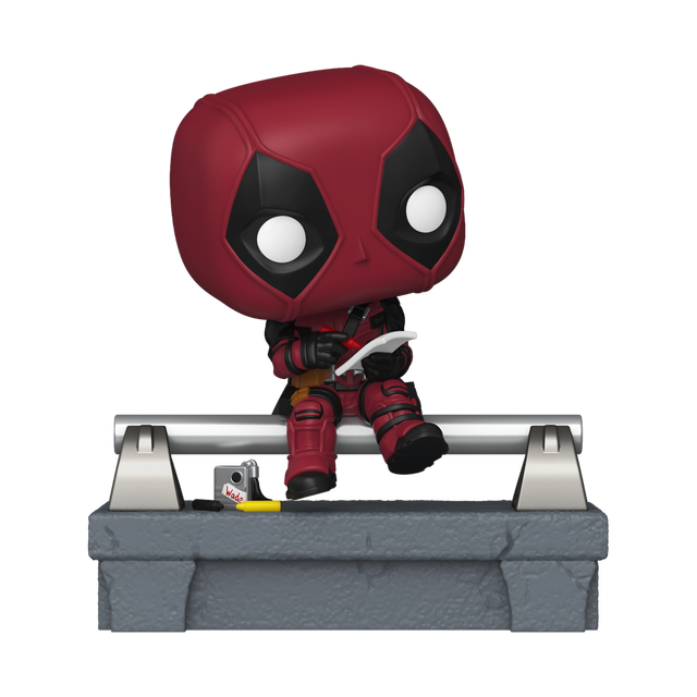 Deadpool Funko POP! Deadpool on Bridge Deluxe Vinyl Figure