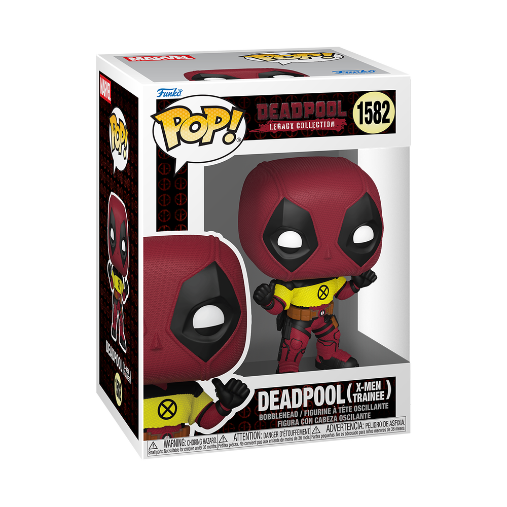 Deadpool Funko POP! Deadpool with X Men Shirt Vinyl Figure Image 1