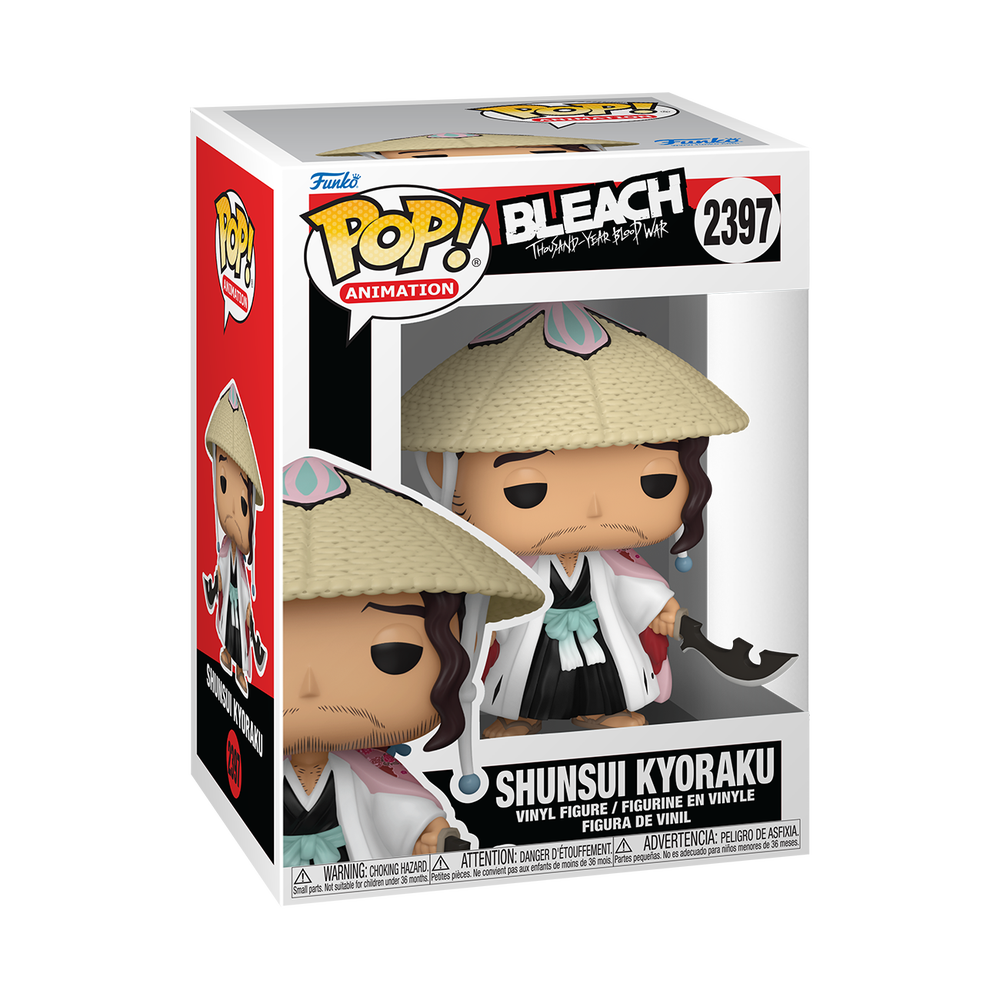 Bleach Thousand Year Blood War Funko POP! Shunsui Kyoraku Vinyl Figure Image 1