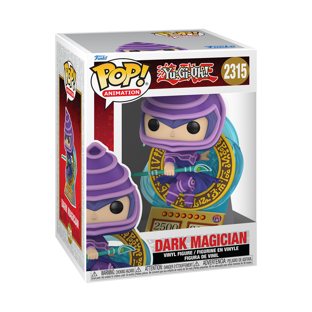 Yu-Gi-Oh Funko POP! Dark Magician Card Premium Vinyl Figure Image 1