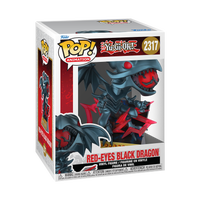 Yu-Gi-Oh Funko POP! Red Eyes Black Dragon Card Premium Vinyl Figure