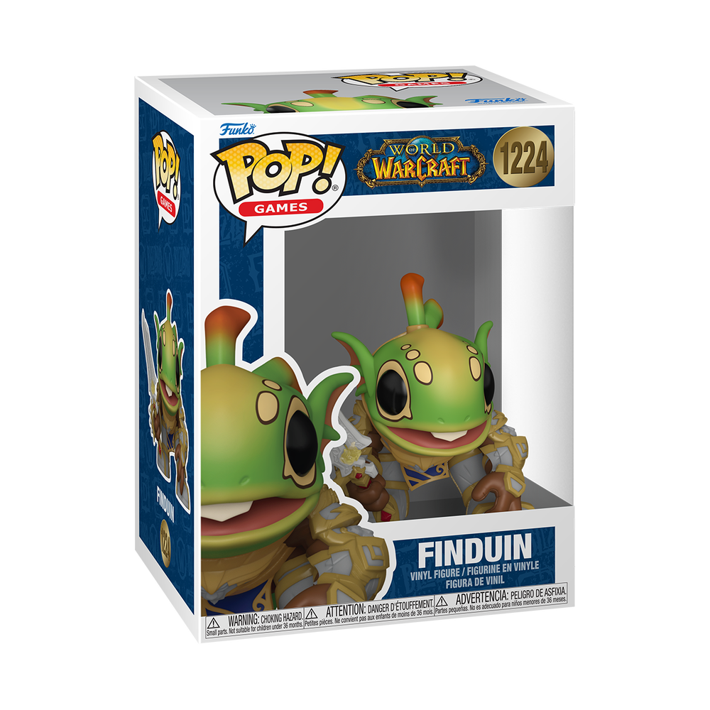World of Warcraft Funko POP! Finduin Murloc Cosplay Vinyl Figure Image 1