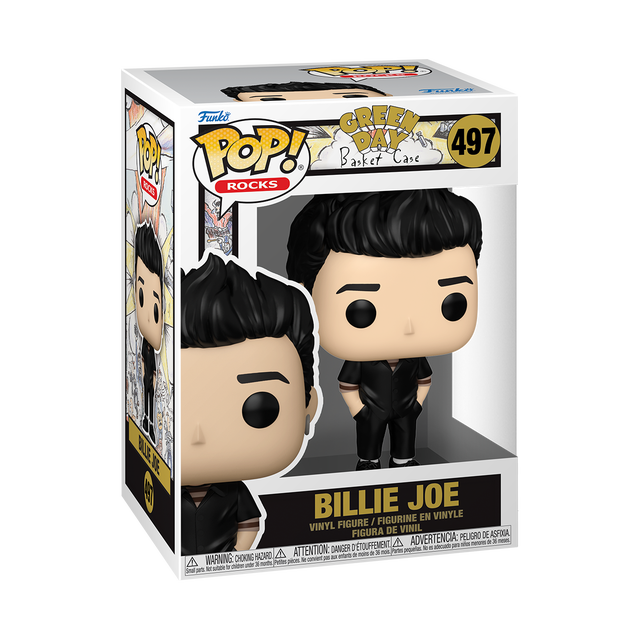 Green Day Funko POP! Billie Joe Armstrong Basket Case Vinyl Figure