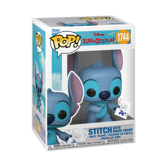Lilo and Stitch Funko POP! Stitch Mood Chart With Chance of Chase Vinyl Figure