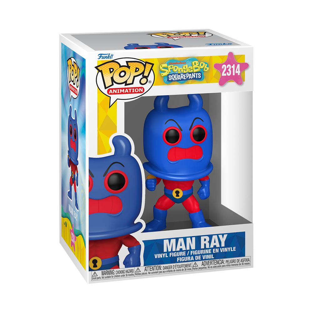SpongeBob SquarePants Funko POP! Man Ray Vinyl Figure Image 1