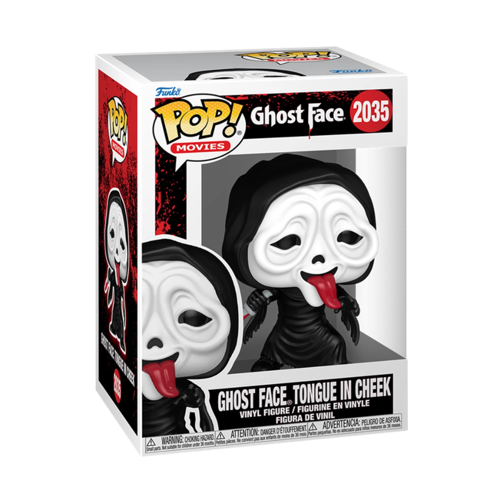 Scream Funko POP! Ghostface Tongue Vinyl Figure Image 1