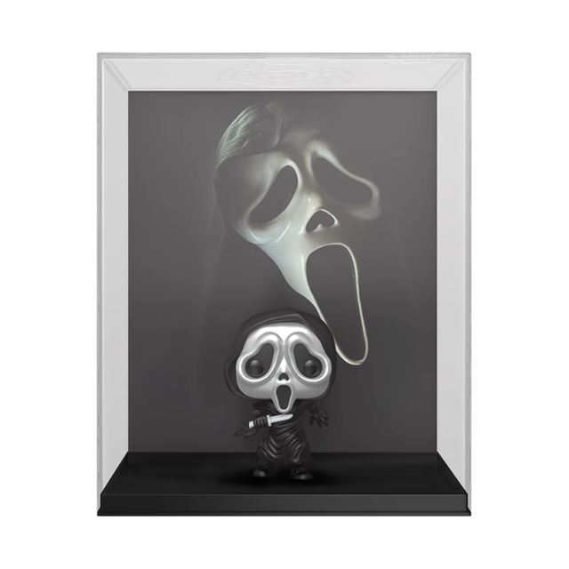 Scream Funko POP! Ghostface Metallic VHS Cover Vinyl Figure