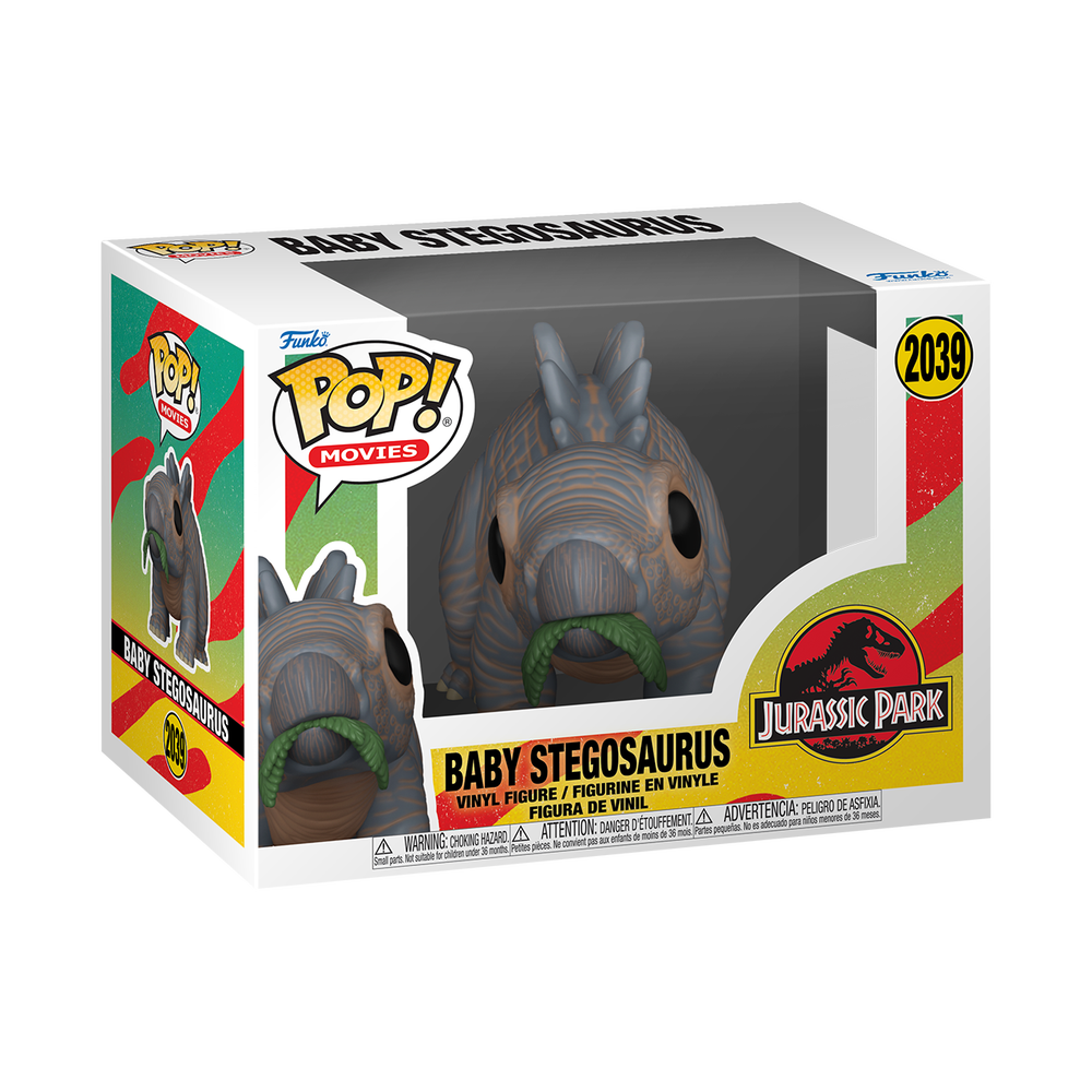 Jurassic Park Funko POP! Baby Stegosaurus Vinyl Figure Image 1