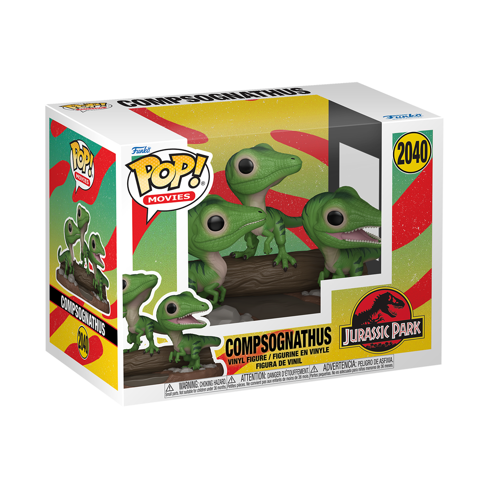 Jurassic Park Funko POP! Compsognathus Premium Vinyl Figure Image 1