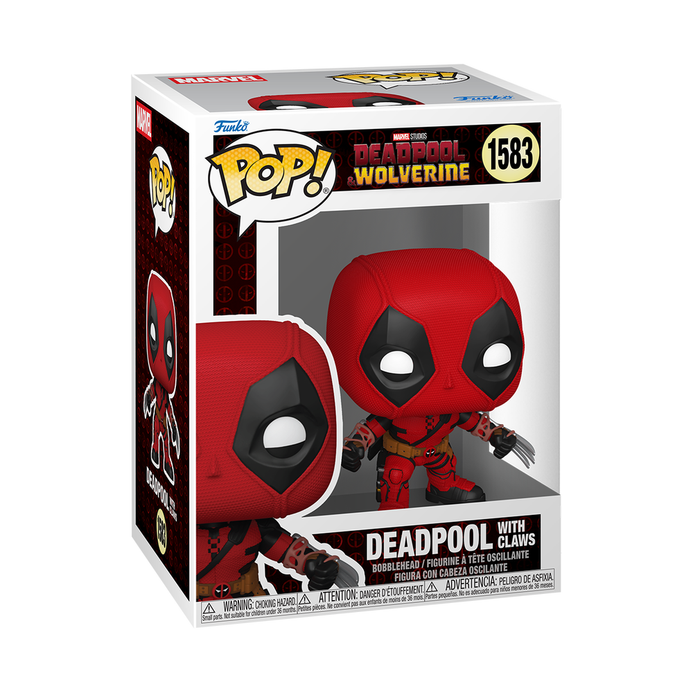 Deadpool Funko POP! Deadpool with Claws Vinyl Figure Image 1