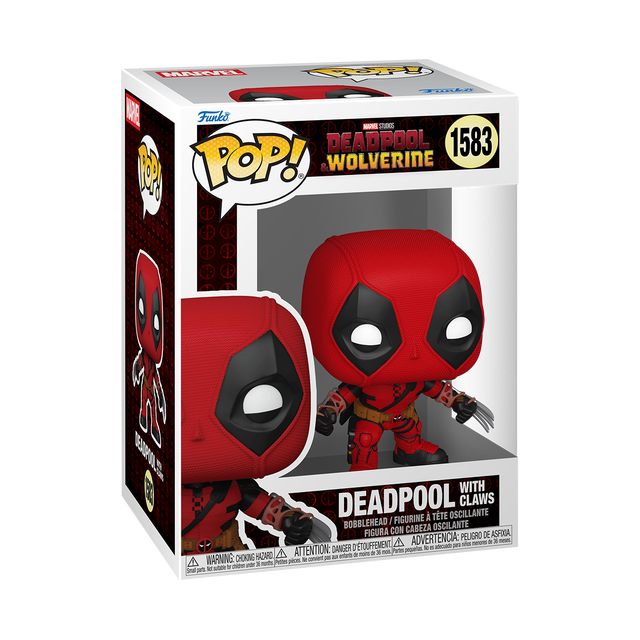 Deadpool Funko POP! Deadpool with Claws Vinyl Figure