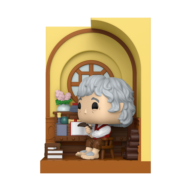 The Lord of the Rings Funko POP! Bilbo Baggins In Bag-End Nooks Vinyl Figure