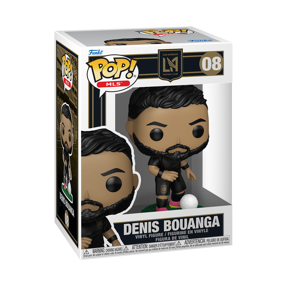 Los Angeles FC Funko POP! Denis Bouanga Vinyl Figure Image 1