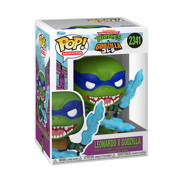 POP Animation: TMNT Leonardo X Godzilla Funko POP! Vinyl Figure