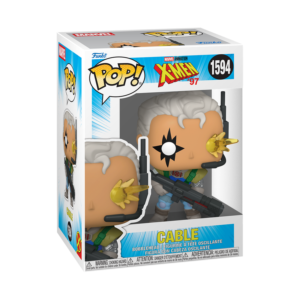 X Men 97 Funko POP! Cable X Corp Vinyl Figure Image 1