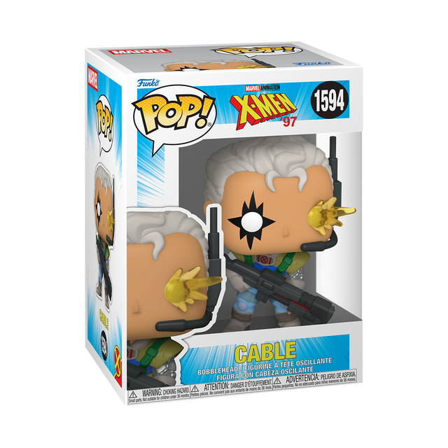 X Men 97 Funko POP! Cable X Corp Vinyl Figure