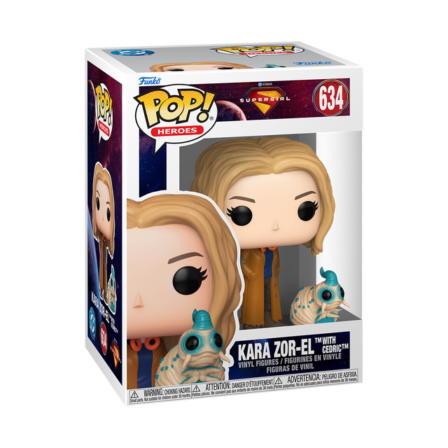 Supergirl Funko POP! Kara Zor El with Cedric Vinyl Figure