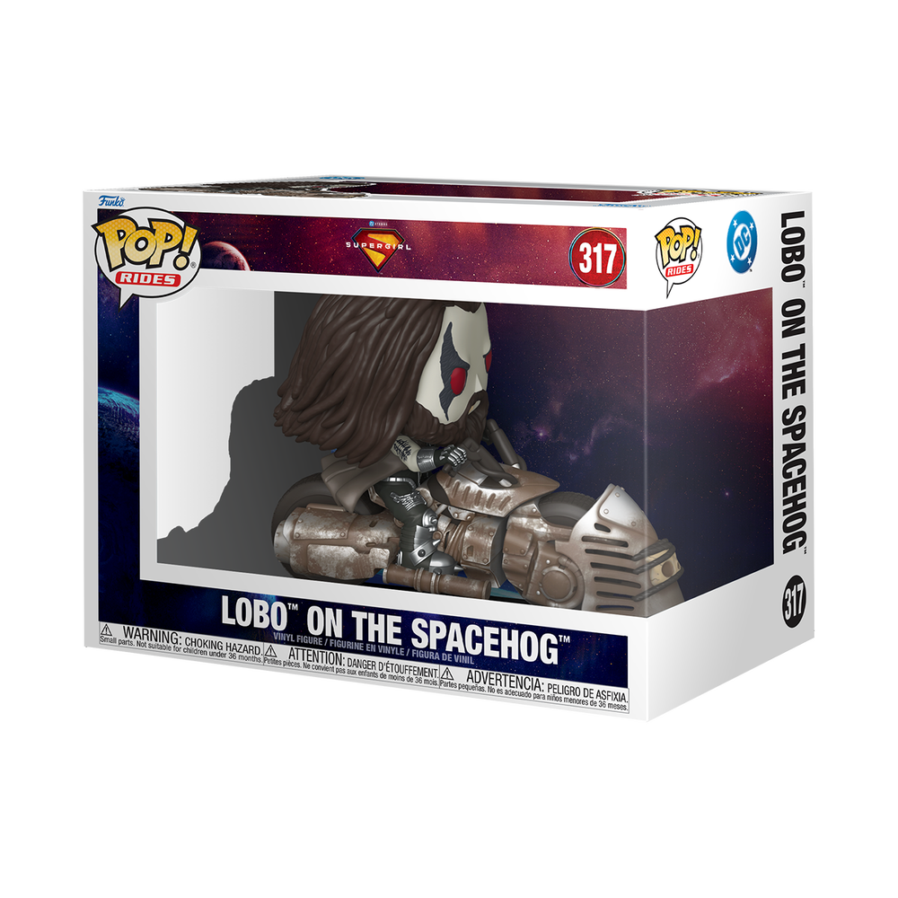 DC Comics Funko POP! Lobo on Spacehog Ride Vinyl Figure Image 1