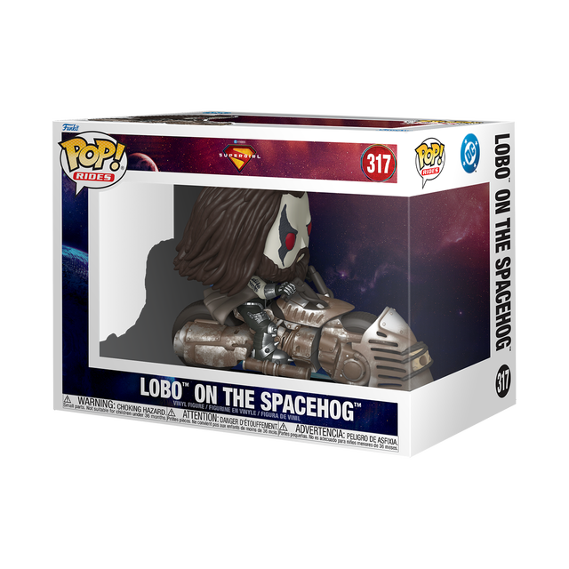 DC Comics Funko POP! Lobo on Spacehog Ride Vinyl Figure