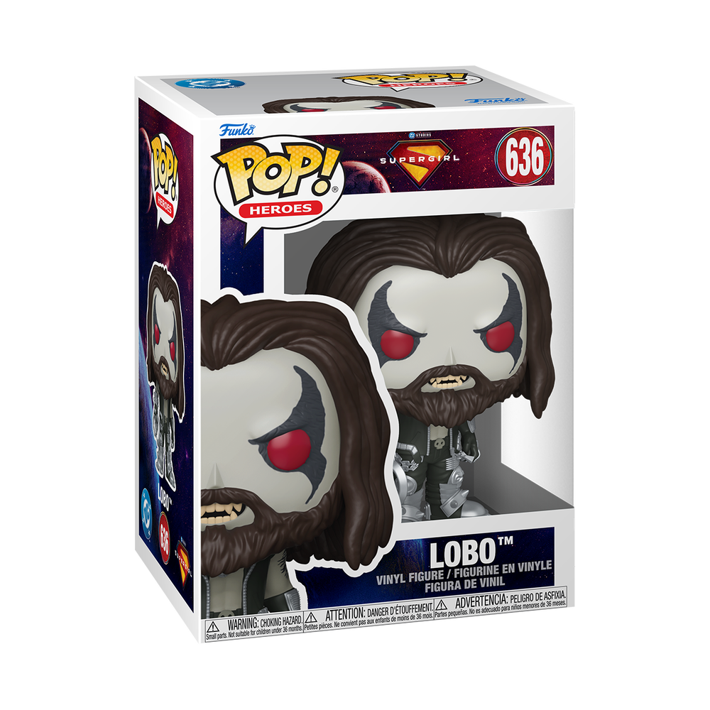 Supergirl Funko POP! Lobo Vinyl Figure Image 1