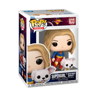DC Comics Funko POP! Supergirl with Krypto Buddy Vinyl Figure