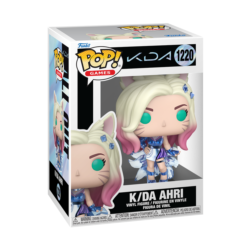 League of Legends Funko POP! Ahri K/DA Vinyl Figure Image 1