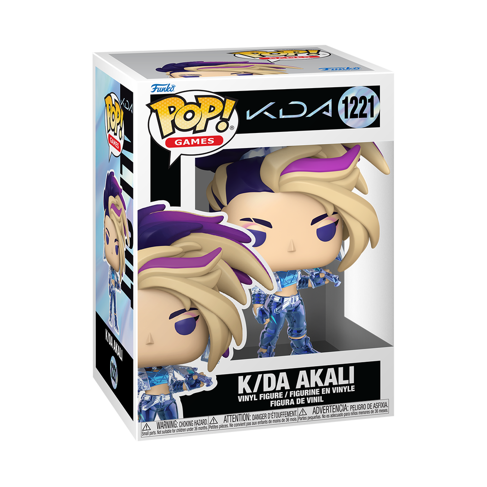 League of Legends Funko POP! Akali K/DA Vinyl Figure Image 1