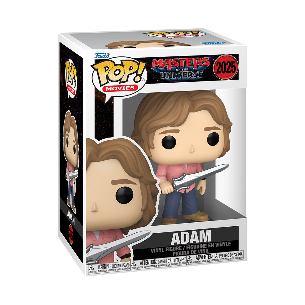 Masters of the Universe Funko POP! Prince Adam Vinyl Figure Image 1