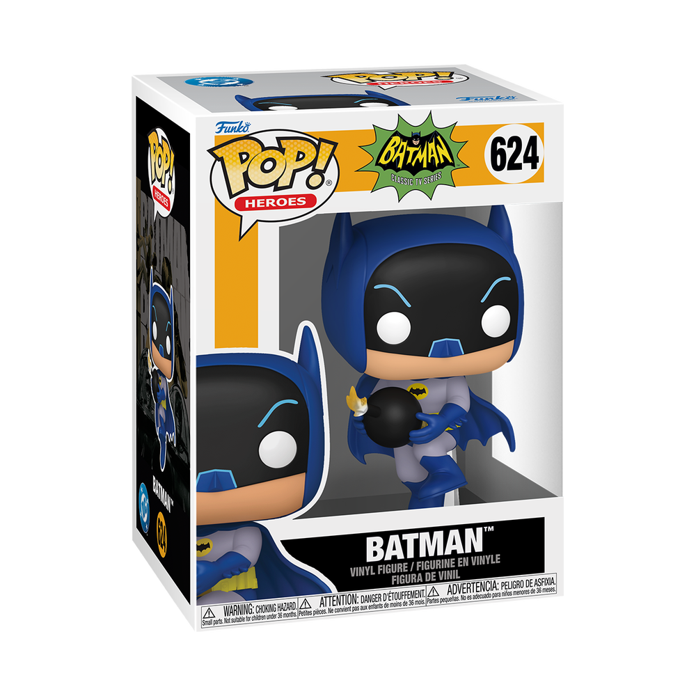 Batman 1966 Funko POP! Batman with Bomb Vinyl Figure Image 1