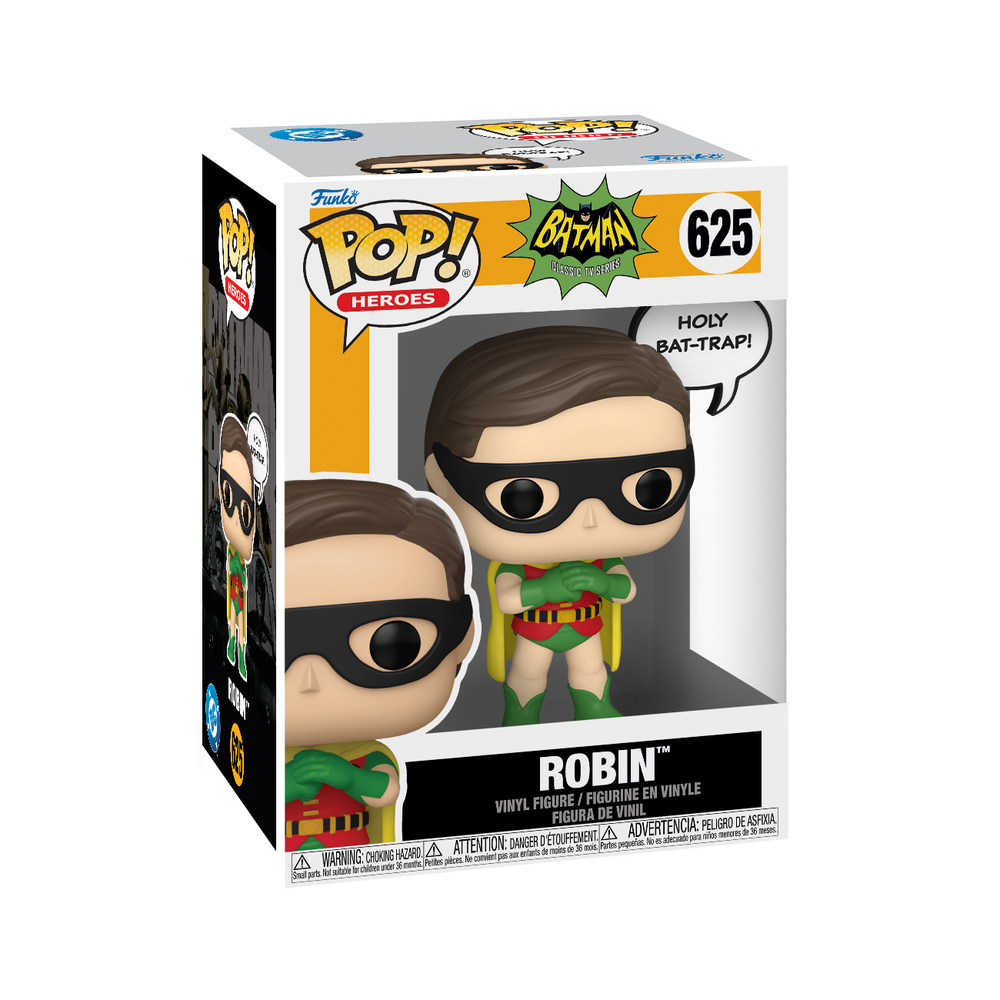 Batman 1966 Funko POP! Robin Sayings Vinyl Figure Image 1