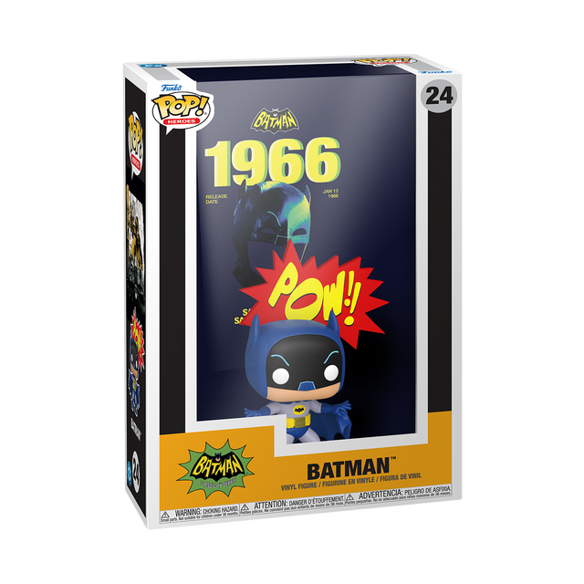 Batman 1966 Funko POP! Batman VHS Cover Vinyl Figure