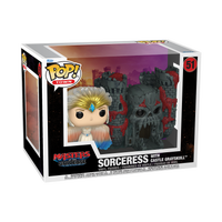 Masters of the Universe Funko POP! Sorceress with Castle Grayskull Town Vinyl Figure - undefined undefined