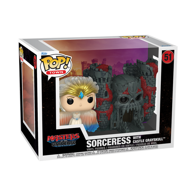 Masters of the Universe Funko POP! Sorceress with Castle Grayskull Town Vinyl Figure