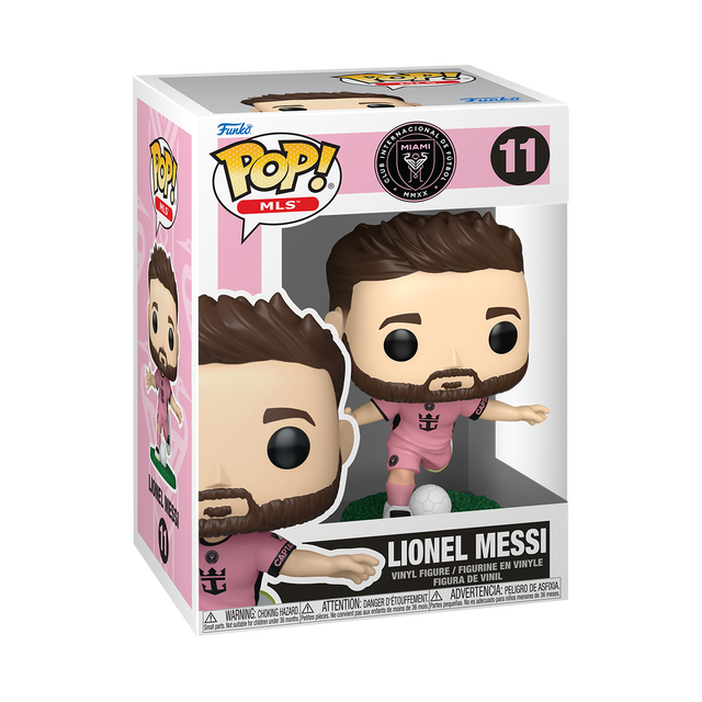 Inter Miami CF Funko POP! Lionel Messi Pink Kit Vinyl Figure