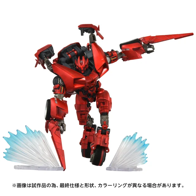 Transformers Takara Tomy Masterpiece Movie Series Next MPMN-02 Sideswipe Figure, Red, 15+