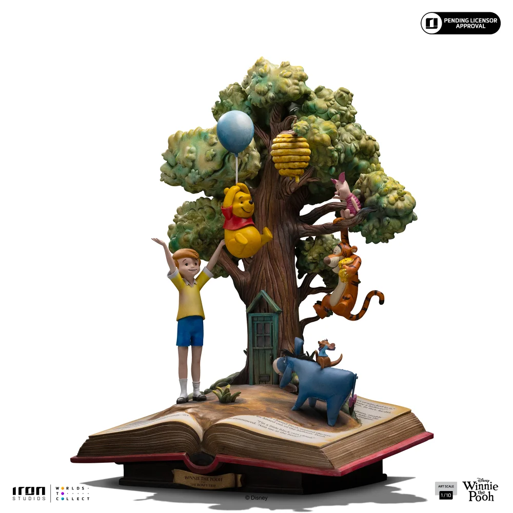 Iron Studios Disney Classics Winnie the Pooh and Friends (100th Anniversary) Deluxe Art Scale 1/10 Statue Image 1