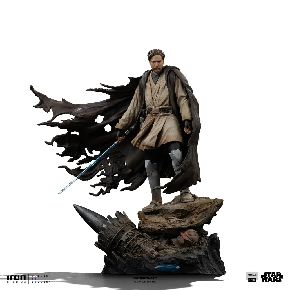 Iron Studios Star Wars Obi-Wan Signatures Art Scale 1/10 Statue Image 1