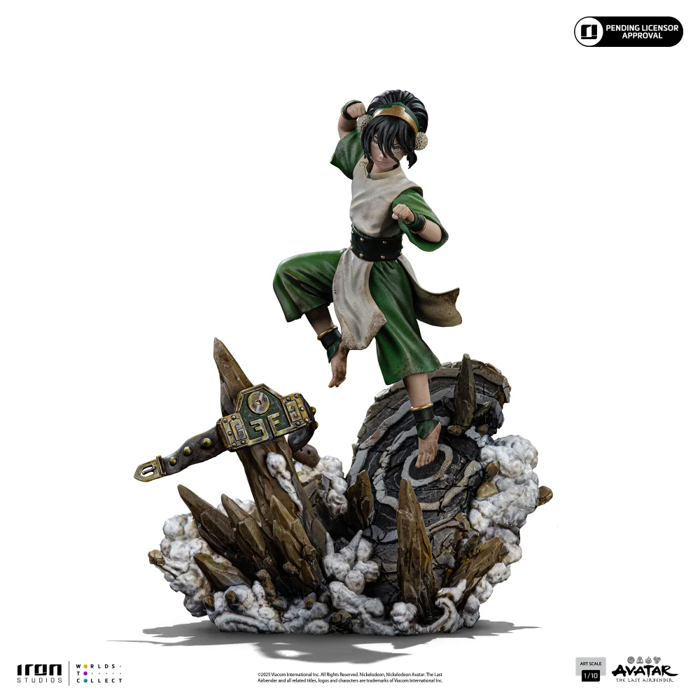 Iron Studios Avatar: The Last Airbender Toph Art Scale 1/10 Statue Image 1