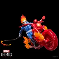 Hasbro Marvel Legends Series Ghost Rider, Johnny Blaze Action Figure with Motorcycle - undefined undefined