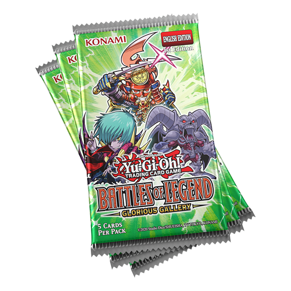 Yu-Gi-Oh! Battles of Legend: Glorious Gallery (Booster Box - 24 Packs) | Zavvi UK Yu-Gi-Oh! Battles of Legend: Glorious Gallery (Booster Box - 24 Packs) | Zavvi UK