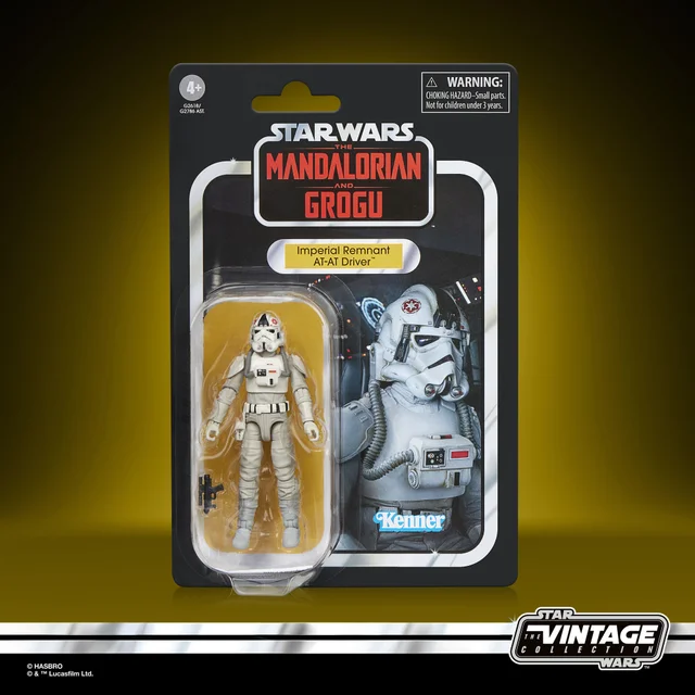 Hasbro Star Wars The Vintage Collection Imperial Remnant AT-AT Driver Action Figure (3.75")