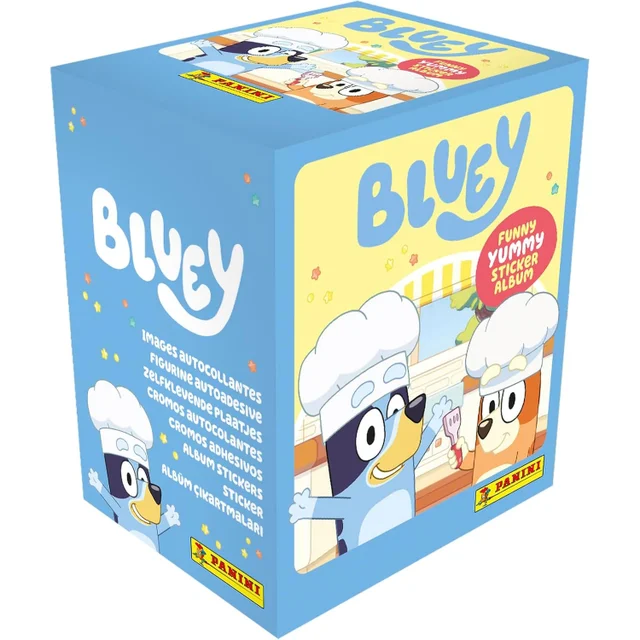 Panini Bluey Funny Yummy Sticker Collection Packs (36 Packs)