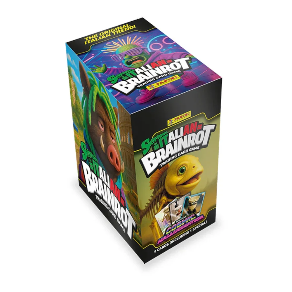 Panini Skifidol Italian Brainrot Cosmic Hallucination Trading Card Collection Booster Box (24 Packs) Image 1