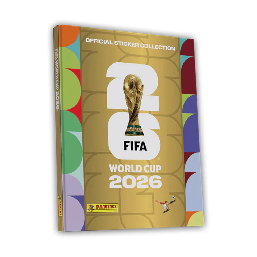 Panini FIFA World Cup 2026 Sticker Collection Gold Hardback Album Image 1